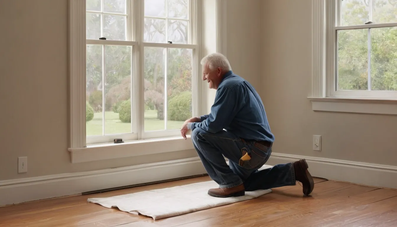 A friendly provider fitting a new window into a home in Middletown